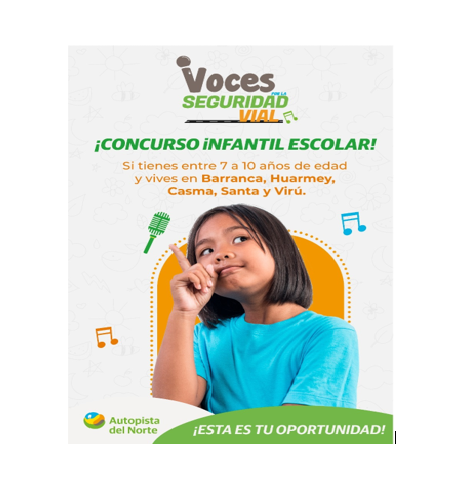 Aunor organiza concurso escolar infantil sobre seguridad vial