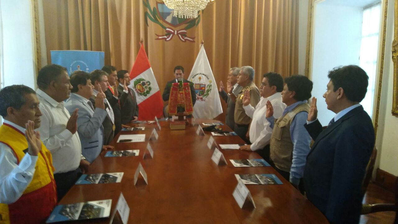 La Libertad: instalan y juramentan a miembros del Coresec