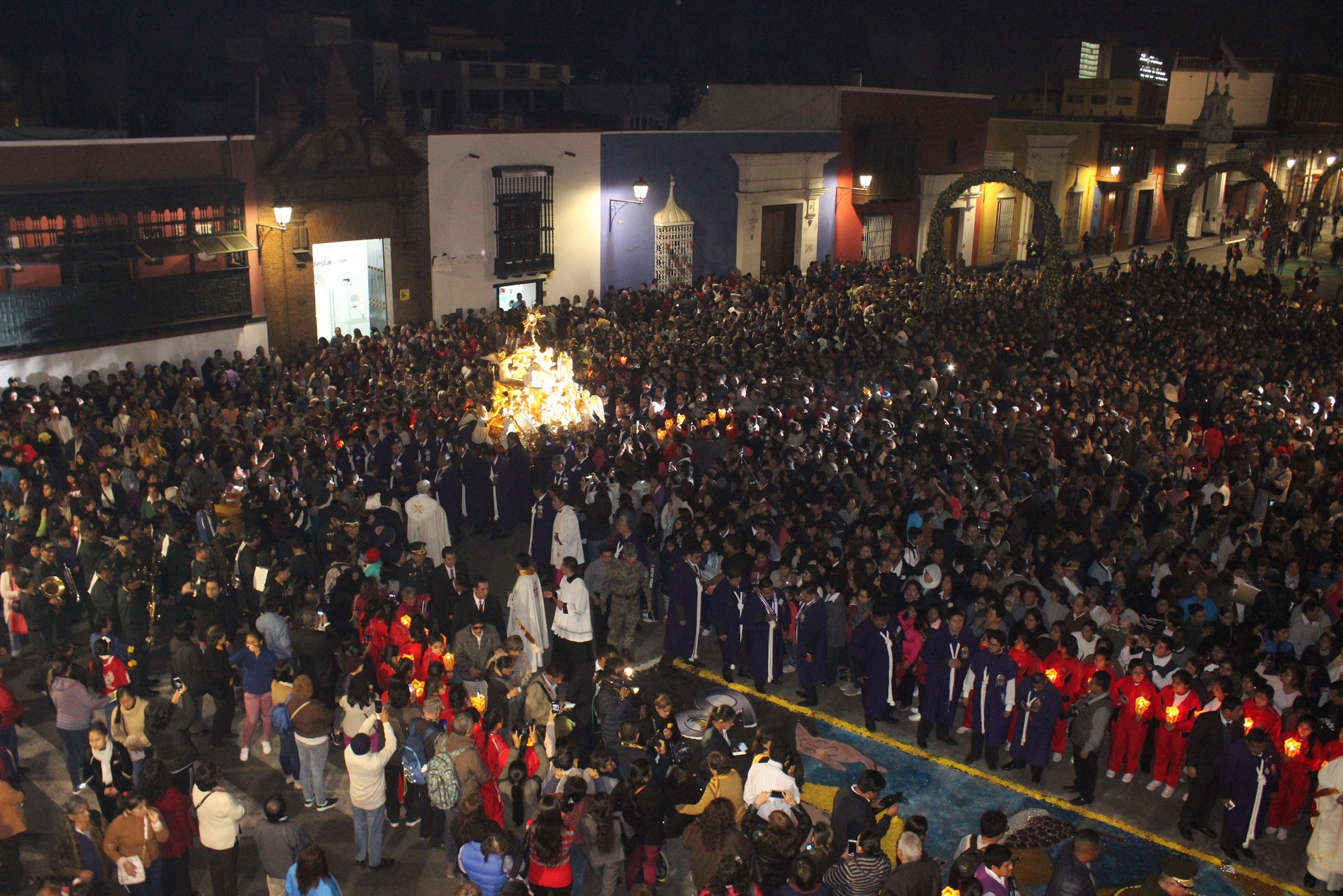 Trujillo: miles de fieles testimoniaron su fe en el Corpus Christi Arquidiocesano