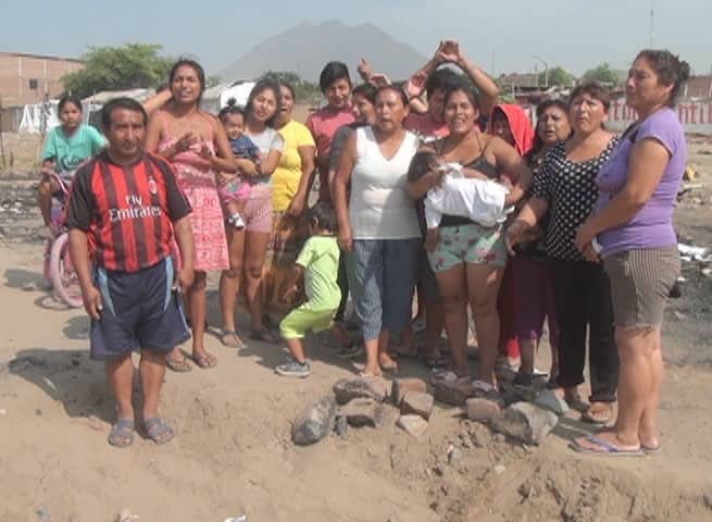 El Porvenir: Invasores de terreno donde murieron gemelas no quieren ser reubicados