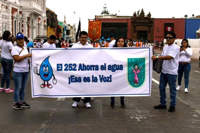 Palermo: colegio inicial  “Niño Jesús” inició campaña para cuidar el agua
