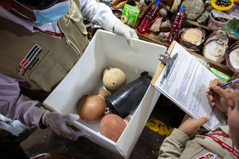 Mincul rescató ocho bienes arqueológicos prehispánicos vinculados a culturas Chimú, Chancay y Lambayeque