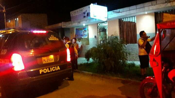 Casa Grande: delincuentes lanzan bomba a puerta de negocio