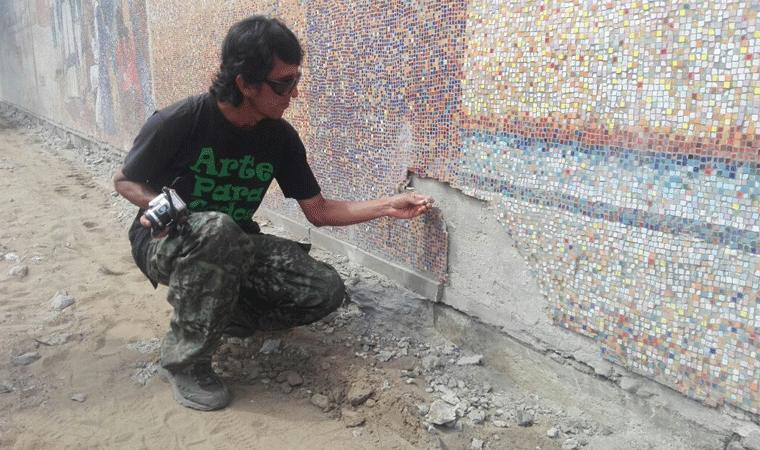 Trujillo: cambian veredas y destruyen uno de los murales más grandes de Latinoamérica 