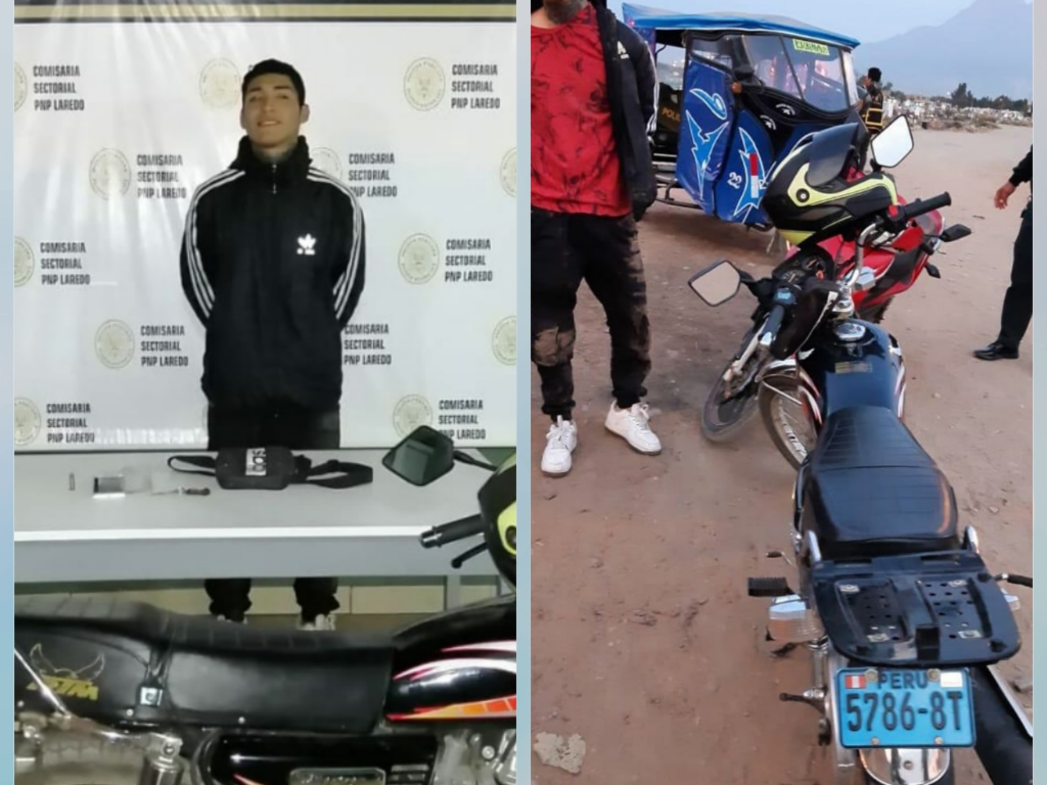 Laredo: detienen a sujetos con municiones y celulares robados