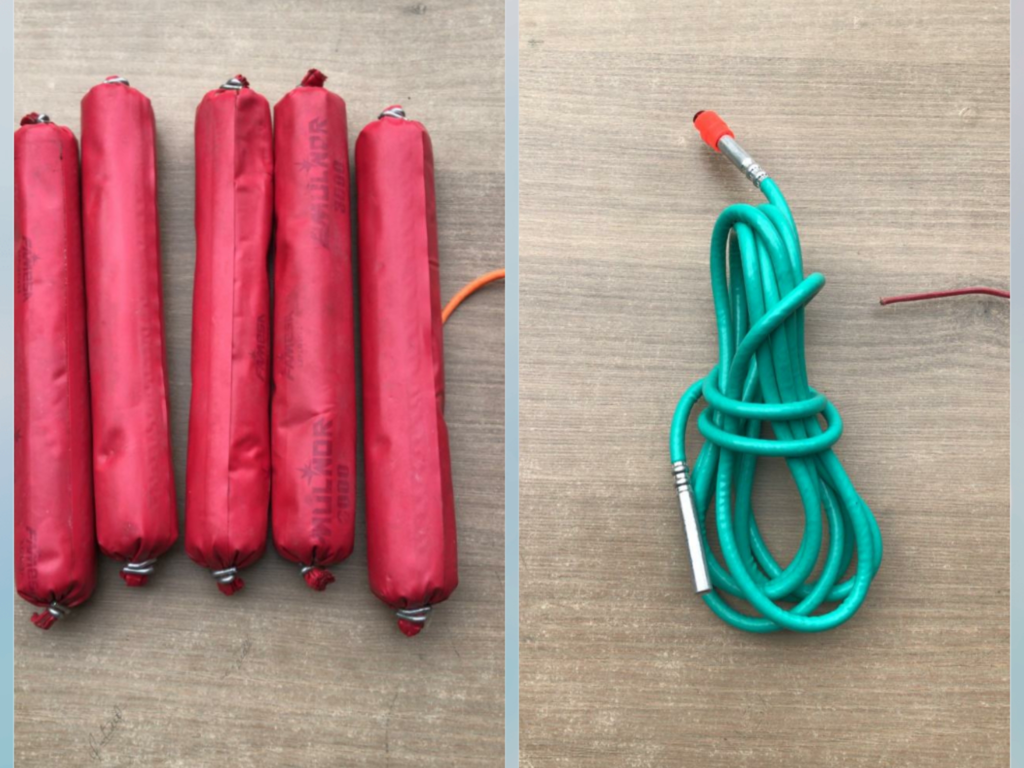  Hallan cinco cartuchos de dinamita en baño de empresa de transportes