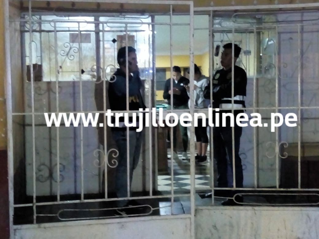 Trujillo: joven fue atacado a balazos por sicarios dentro de billar