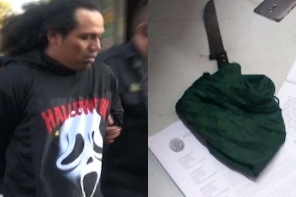 Trujillo: ambulante ataca con cuchillo a serenos y policía