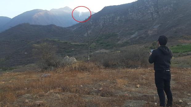 Incendio forestal amenaza 100 hectáreas de bosque en Gran Chimú