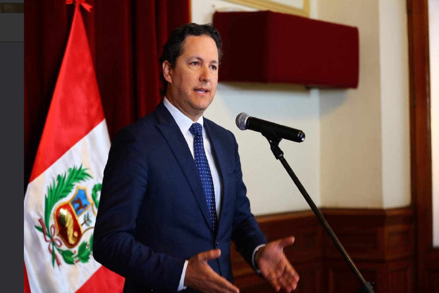 Daniel  Salaverry: “Lamento la actitud obstruccionista de Fuerza Popular”