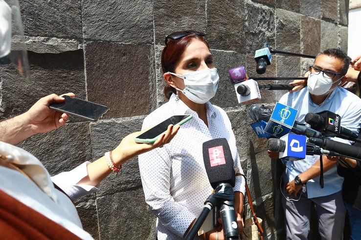 Patricia Juárez señala que Fuerza Popular respetará resultado de las elecciones