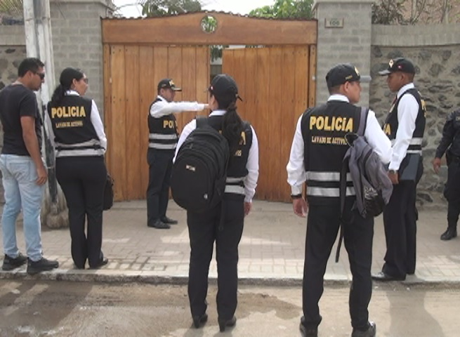 Decomisan inmuebles de familia de presuntos narcotraficantes en Huanchaco