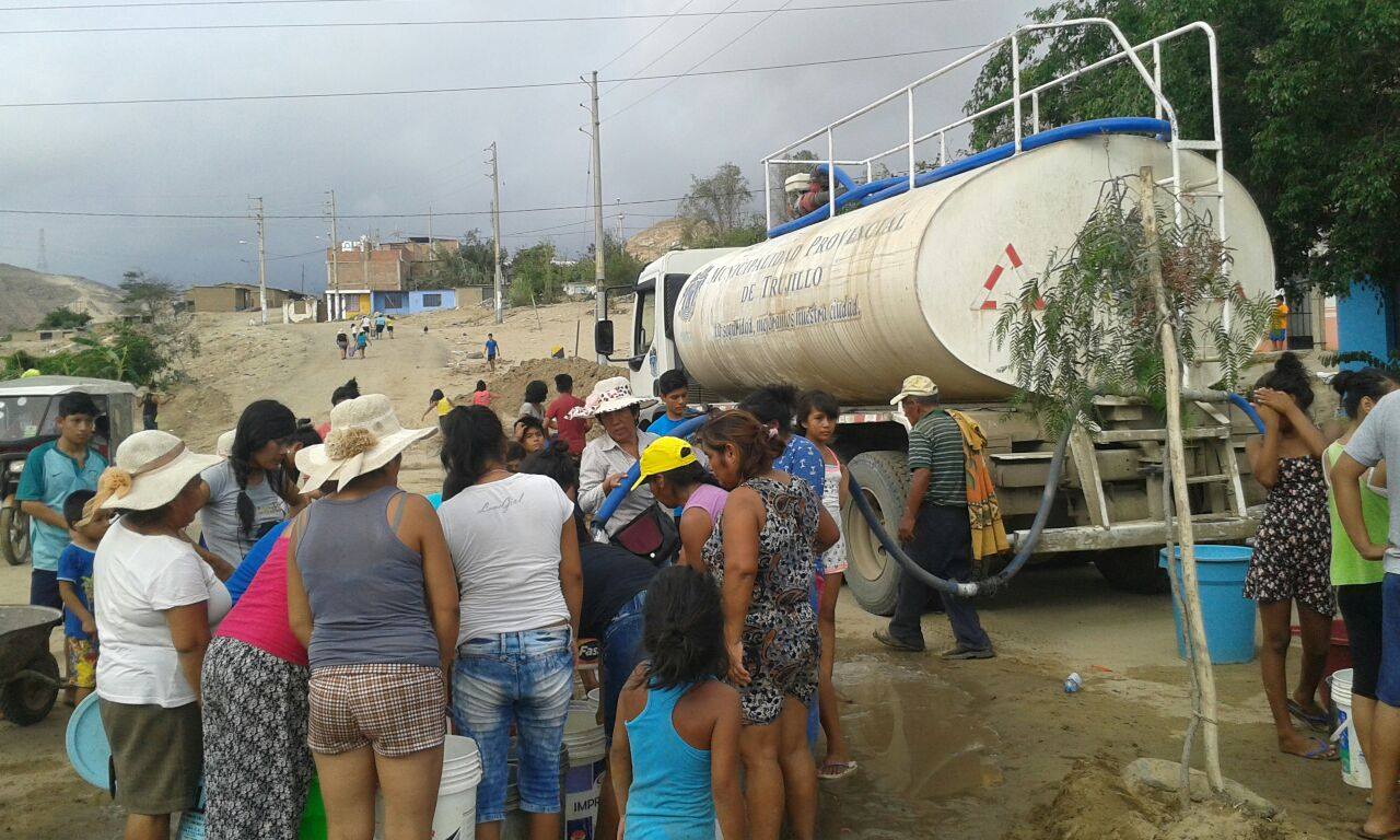 La Libertad: déficit de agua potable duraría una semana más