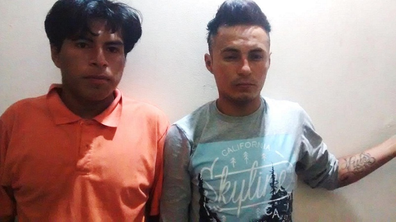 Detienen a dos sujetos que integrarían banda “Los Feos de Víctor Raúl”