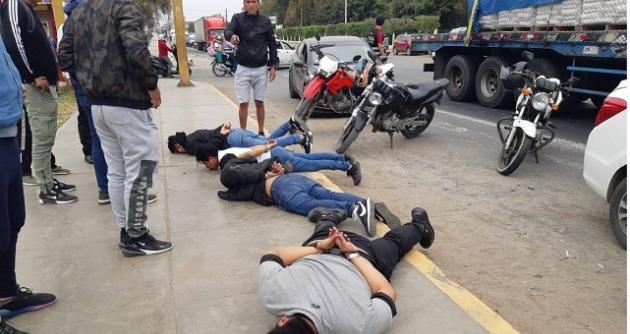Capturan a delincuentes trujillanos tras tenaz persecución en Chimbote 
