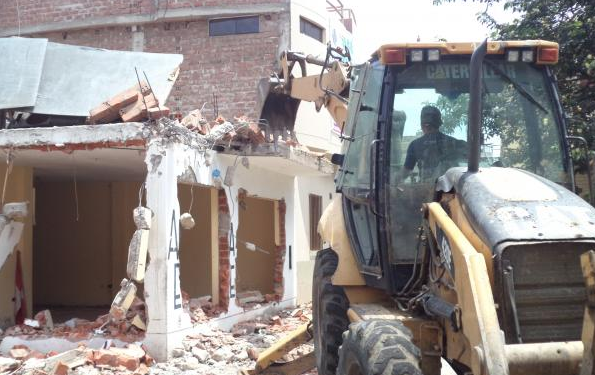 Municipalidad demolió vivienda en pleno centro de Trujillo