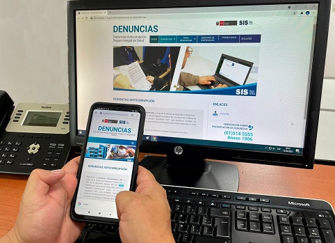 El SIS tiene habilitados cinco canales de atención para recibir denuncias por actos de corrupción 