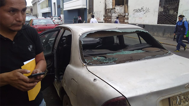 Candidato a Sinsicap denuncia ataque a pedradas de simpatizantes fujimoristas