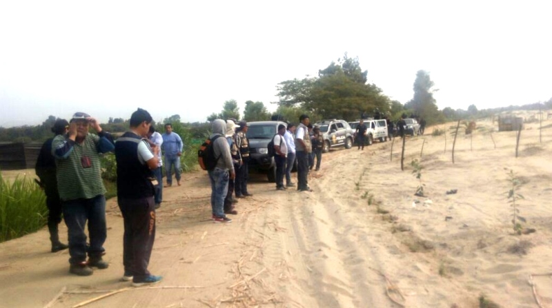 Trujillo: desalojan a invasores de terrenos de Chavimochic