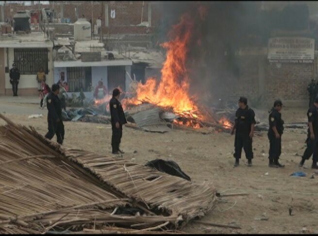 La Esperanza: desalojan a 50 familias que habían invadido terreno municipal