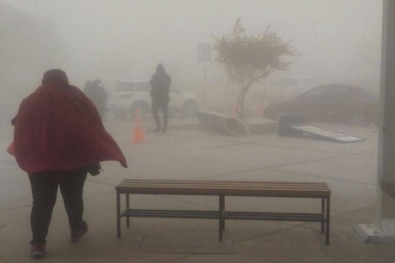 Desde este mediodía velocidad del viento superará los 35 km/h en la Costa central   