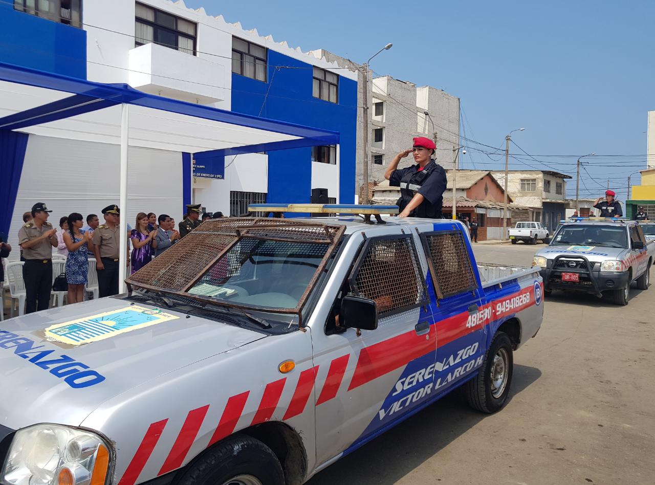 Aseguran que Seguridad Ciudadana está garantizada al 80% en Víctor Larco