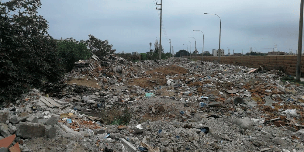 Gerente del Segat: "En 10 días terminaremos de recoger el desmonte en Trujillo"