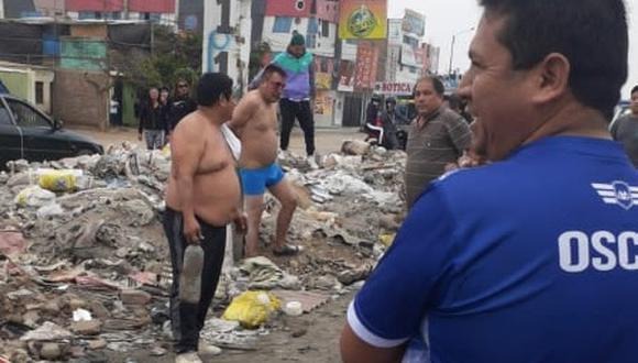 Delincuente se salvó de ser linchado al ser sorprendido asaltado a un chofer en El Milagro