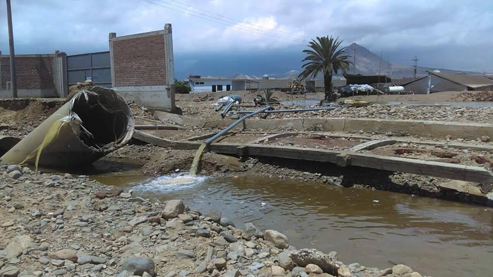 Quebrada San Idelfonso se activa por cuarta vez en tres días
