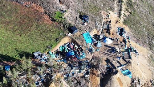 La Libertad: destruyen 77 socavones de la minería ilegal en Huamachuco