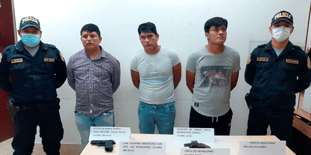 Virú: sujetos fueron detenidos cuando planeaban asalto a empresario