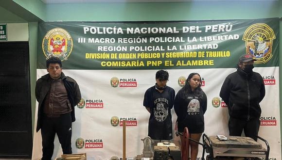 Detienen a taxista y a tres jóvenes acusados de sustraer máquinas en museo de Chan Chan