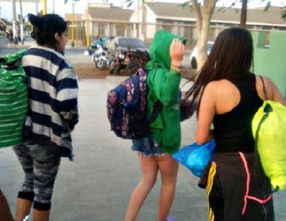 Trujillo: detienen a cinco colombianos por alterar el orden público