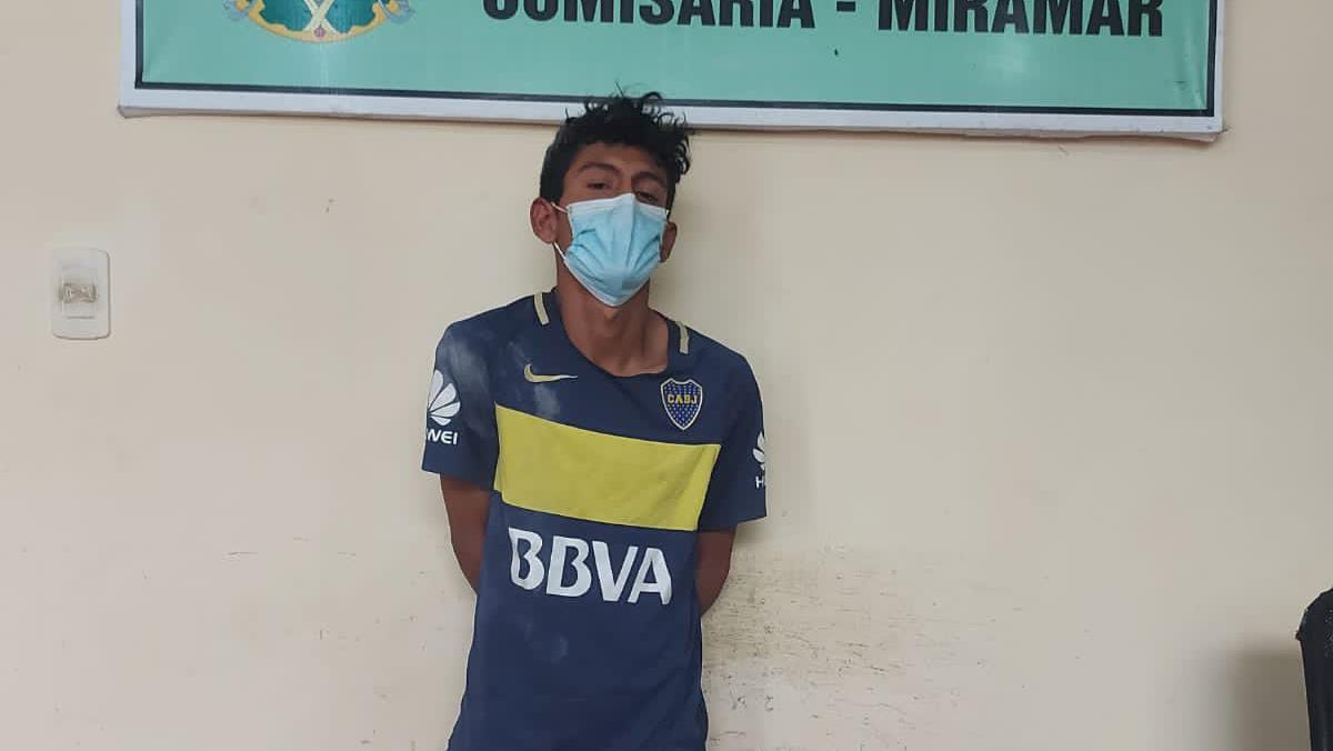 Luego de persecución a mano armada PNP logra capturar a robacarro en Moche