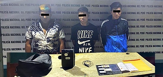 Policía Nacional desarticuló banda “Los Bloqueadores de GPS de Alto Trujillo”