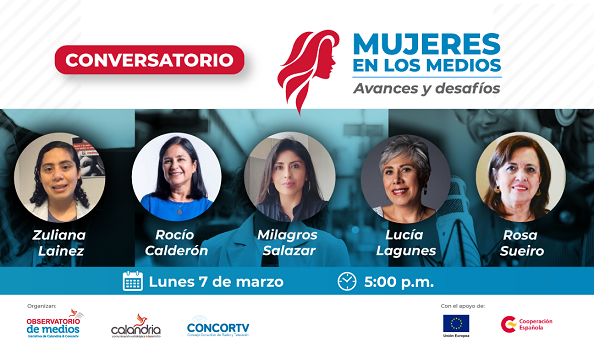 Organizan conversatorio sobre el rol de las mujeres en los medios de comunicación 