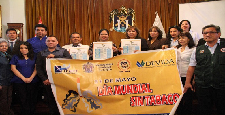 Trujillo: anuncian programa de actividades por el  ‘Día Mundial sin Tabaco’