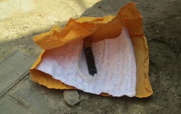 La Esperanza: dejan cartucho de dinamita en la puerta de una bodega