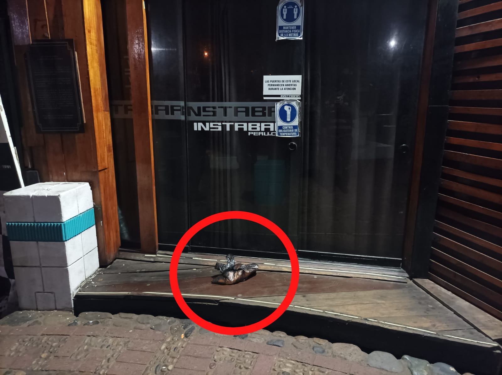 Dejan dinamita en la  puerta de una discoteca en Huanchaco