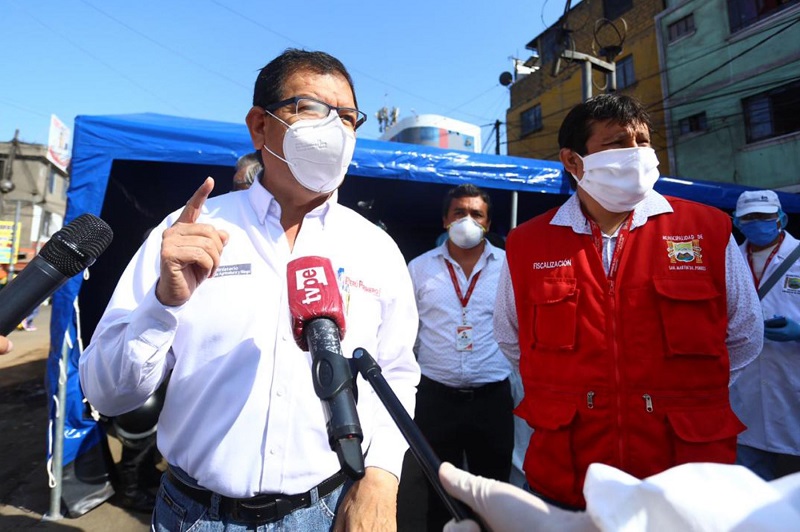Ministro de Agricultura dio positivo a prueba de covid-19