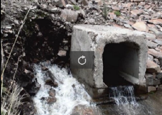 Santiago de Chuco: caseríos en riesgo de inundación por dique mal construido