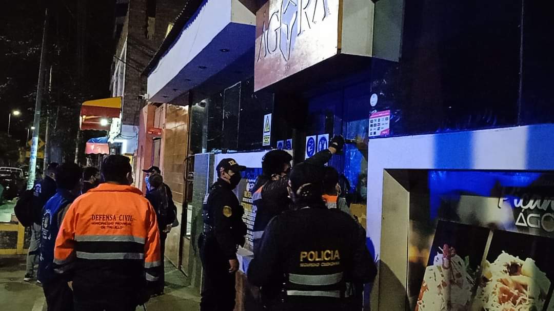 Multan a cuatro establecimientos trujillanos por no cumplir con los protocolos sanitarios