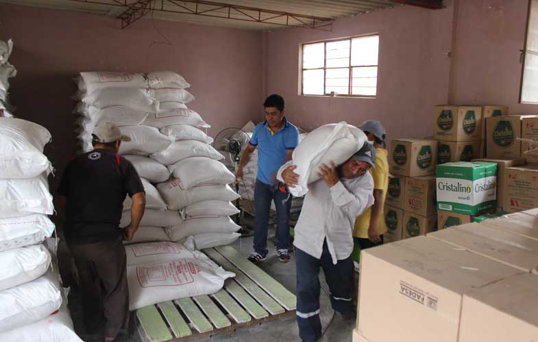 4500 kilos de comida destinada a comedores populares estaría vencida 