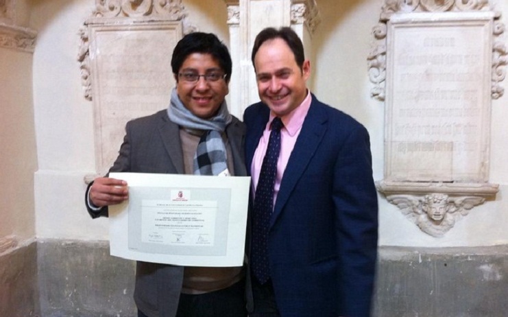 Docente trujillano participó en eventos jurídicos en España