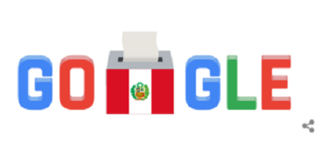 Google dedica un doodle a las Elecciones 2021 que se realizan en Perú