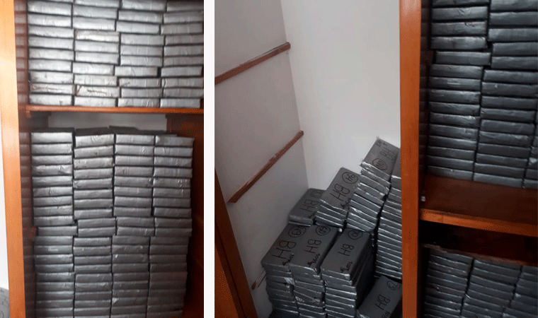 Trasladan a Lima tonelada y media de clorhidrato de cocaína incautada en Guadalupe y Trujillo