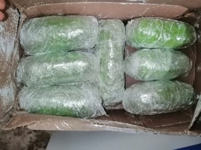 Trujillo: detienen a mujer cuando iba a recoger 15 kilos de marihuana en agencia de transportes