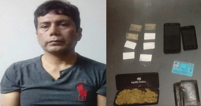 Guardaba droga dentro de peluquería en centro histórico de Trujillo