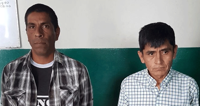 La Esperanza: sujetos son detenidos con ketes de PBC y celular robado