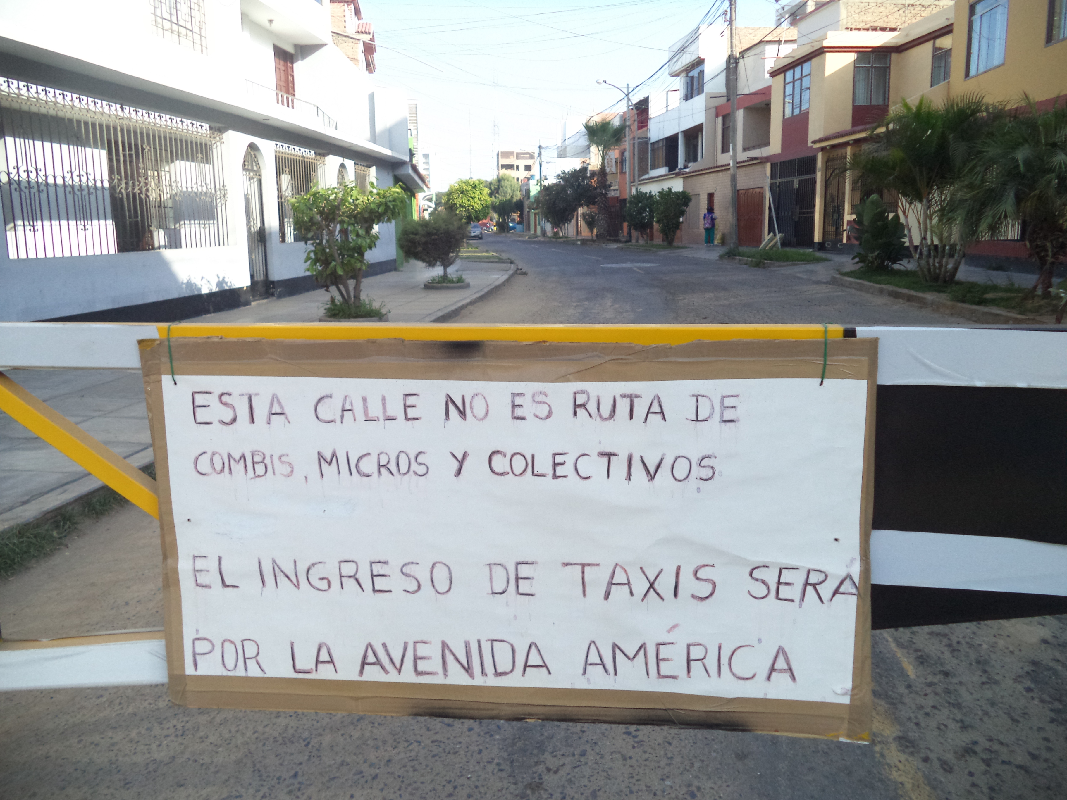 Polémica por cierre de calle Federico Chopin 